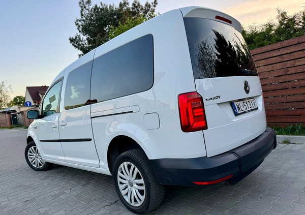 Volkswagen Caddy cena 130000 przebieg: 180000, rok produkcji 2019 z Białobrzegi małe 466